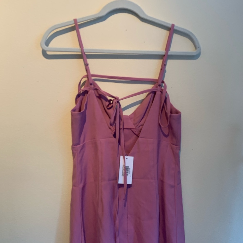 Le Lis Pink Strappy Mini Dress - Picture 7 of 8